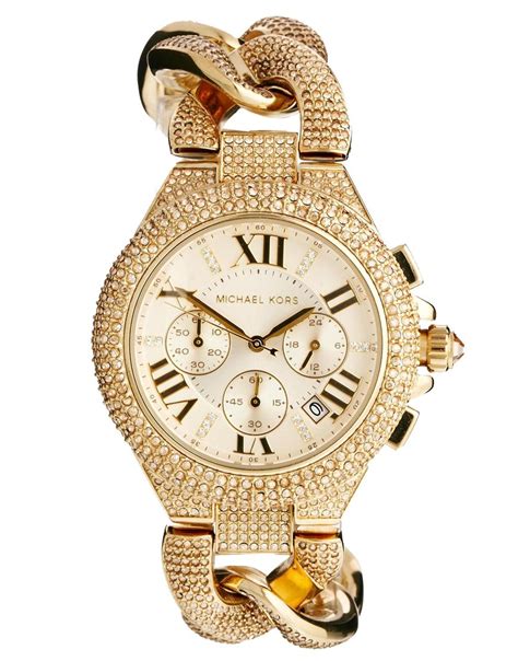 michael kors modell camille|Michael Kors camille gold watch.